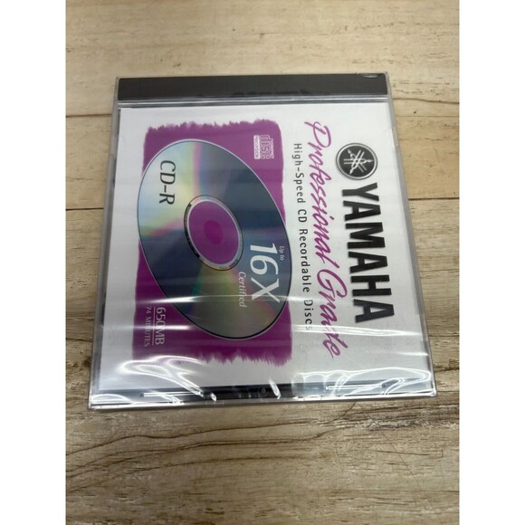 Yamaha Professional Grade High-Speed CD Recordable Disc 650MB CD-R 74 Minutes - Picture 3 of 4